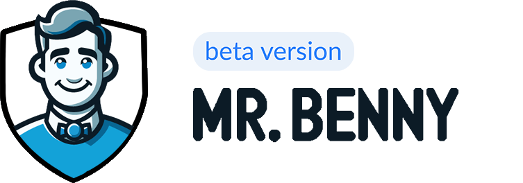 Mr.Benny Footer Logo